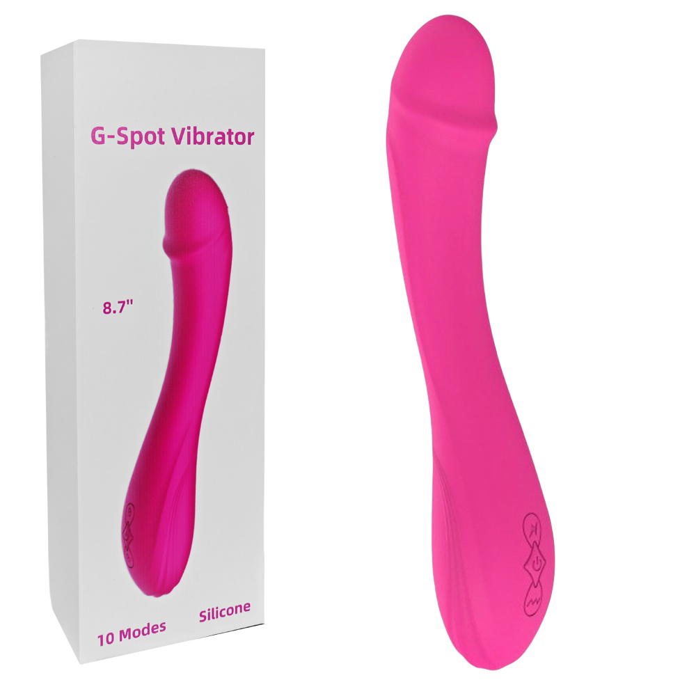 10-Mode Rechargeable Waterproof Silicone Vibrator - Image 2