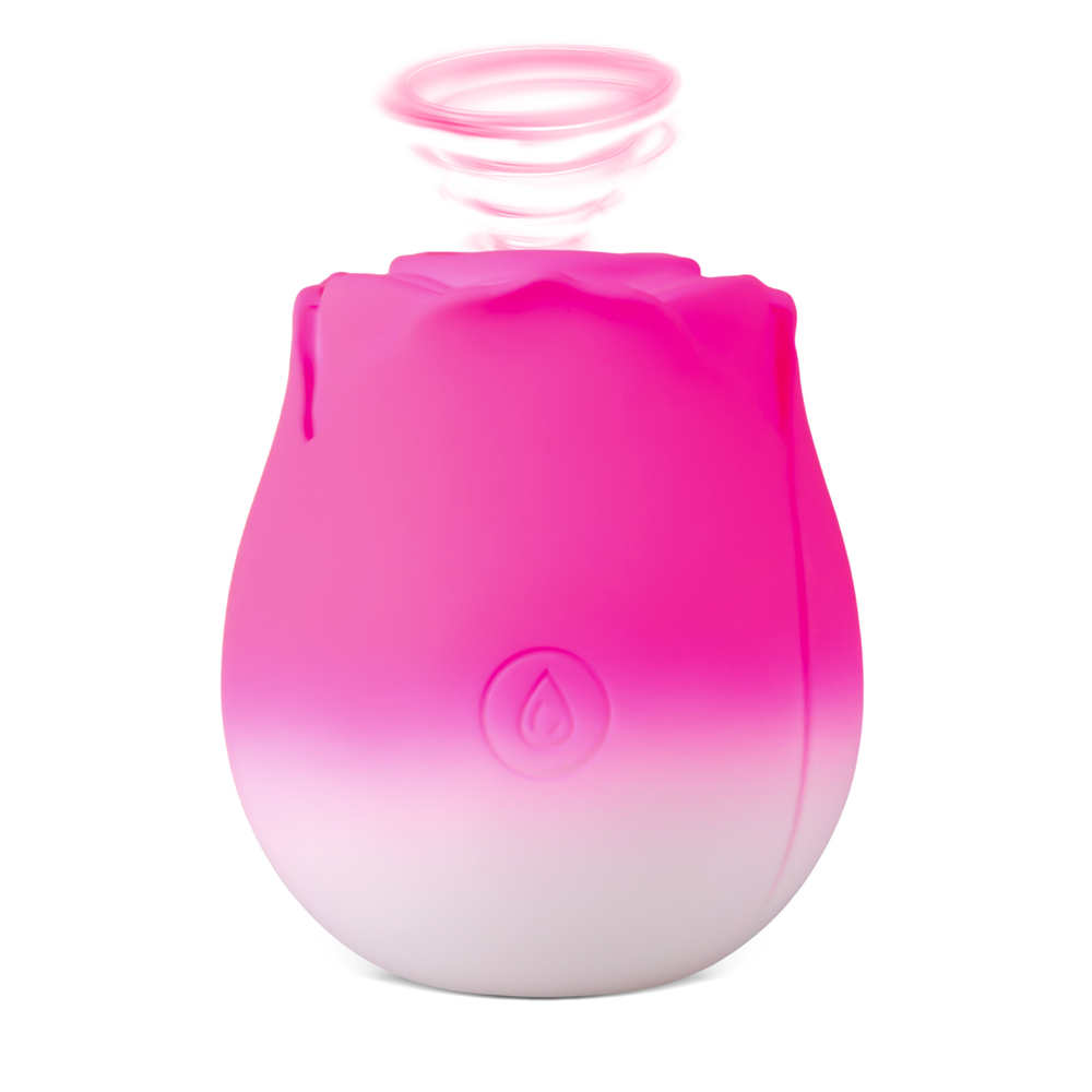 10-Function Silicone Rechargeable Clitoral Sucking Rose Sex Toy - Image 4