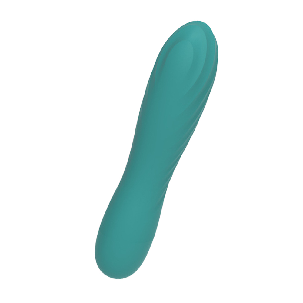 10-Mode Waterproof Rechargeable Green Silicone Vibrator - Image 7