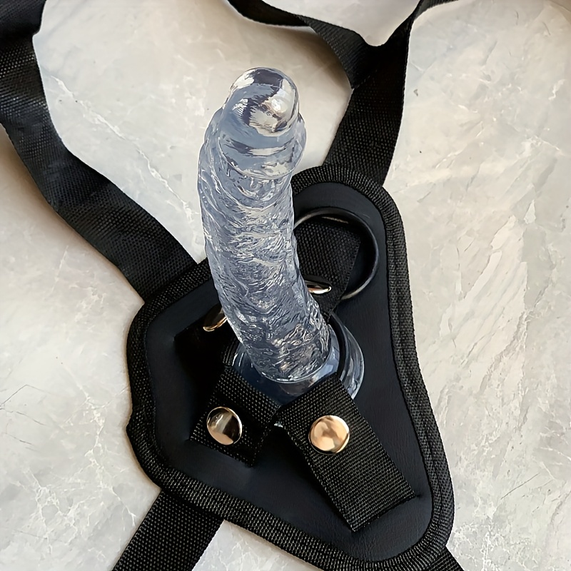 2pcs Wearable Buckle Harness with Realistic Dildo - Image 6