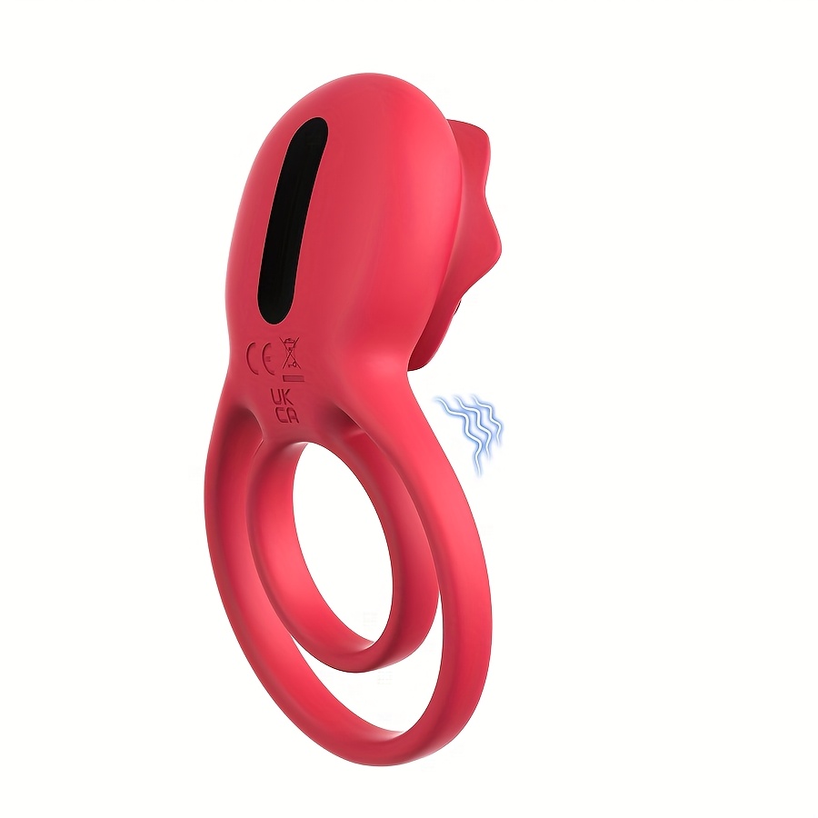 Rose Vibrating Ring with Clitoral Stimulator - Image 6