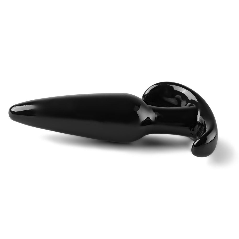 Smooth Black Pleasure Plug - Image 3