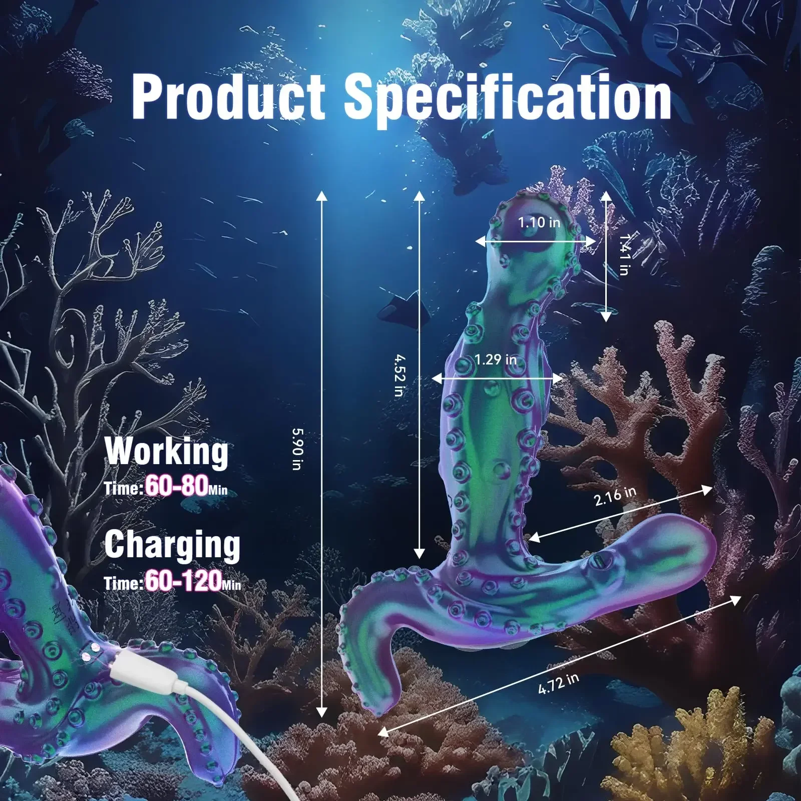 Sex Toys for Adult Anal Plug Rotating Vibrating Butt Plug Vibrator APP Remote Control 360° Rotating Prostate Massager Adult Good - Image 7