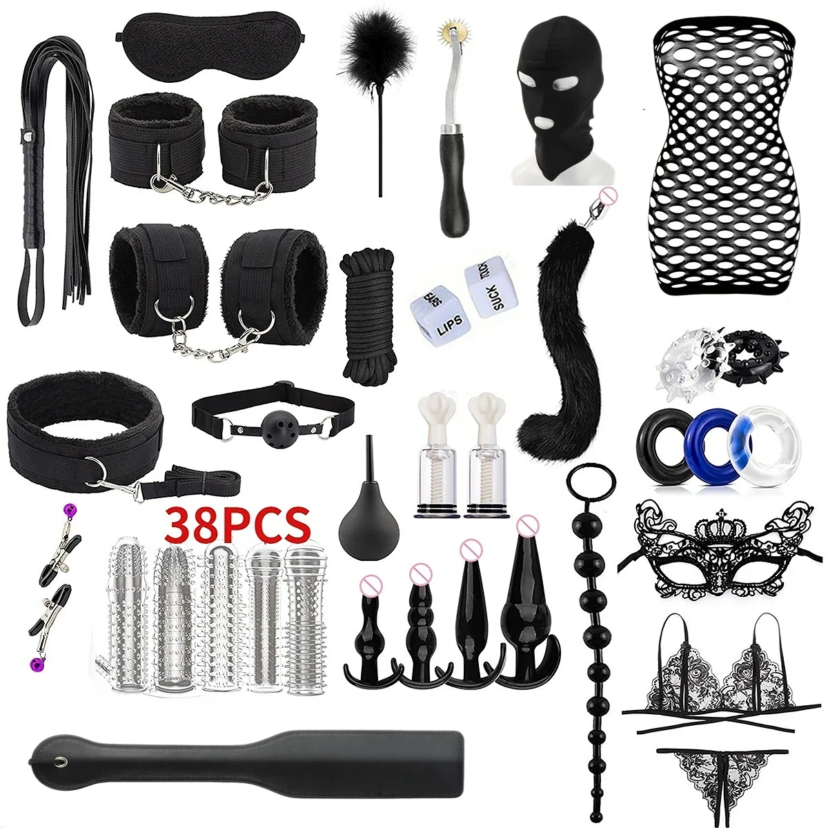 Sex toys for women BDSM sexual couples kit Adult Sexy Toys sexyshop erotic accessories handcuffs for session Anal plug sex game - Image 2