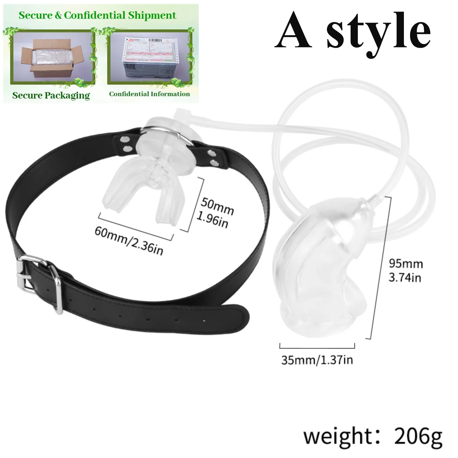Adults Games Leather Bandl Oral Fixation Sex Toys Couples Mouth Stuffed Bondage cock ring penis plug adult bdsm gear and apparel - Image 9
