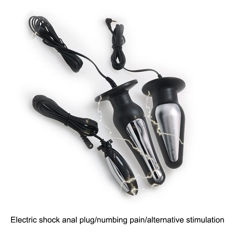 Sex Toys Electric Shock Anal Bead Butt Plug Prostate Massage Adult Sex Toys For Men Gay Women Clitoris Vagina Stimulation - Image 3