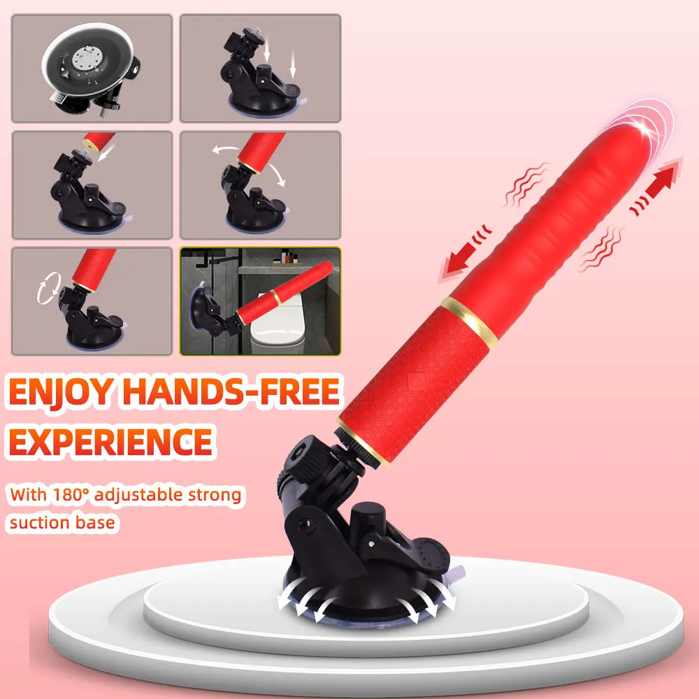 Sex Machine Thrusting Dildo Vibrator Adult Sex Toys for Women Men G Spot Clitoral Anal Play Big Suction Cup Anal Toys for Couple - Image 8