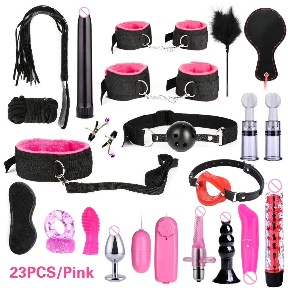 Sex toys for women BDSM sexual couples kit Adult Sexy Toys sexyshop erotic accessories handcuffs for session Anal plug sex game - Image 6
