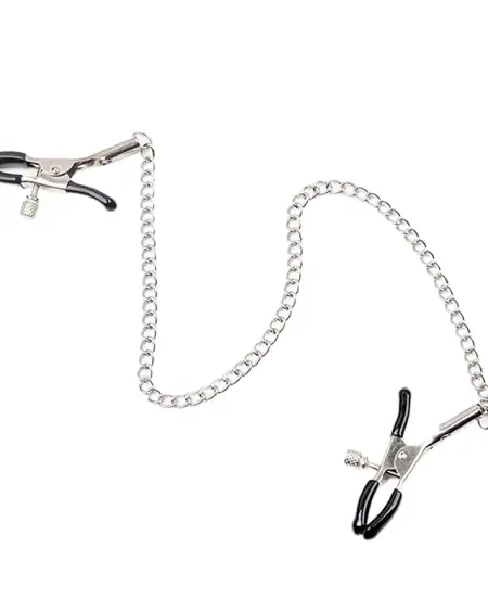 Adult Sex Toys For Flirting Teasing Erotic Gadgets Metal Chain Nipple Clips Clitoris Breast Massage Clamps Couples Multicolored