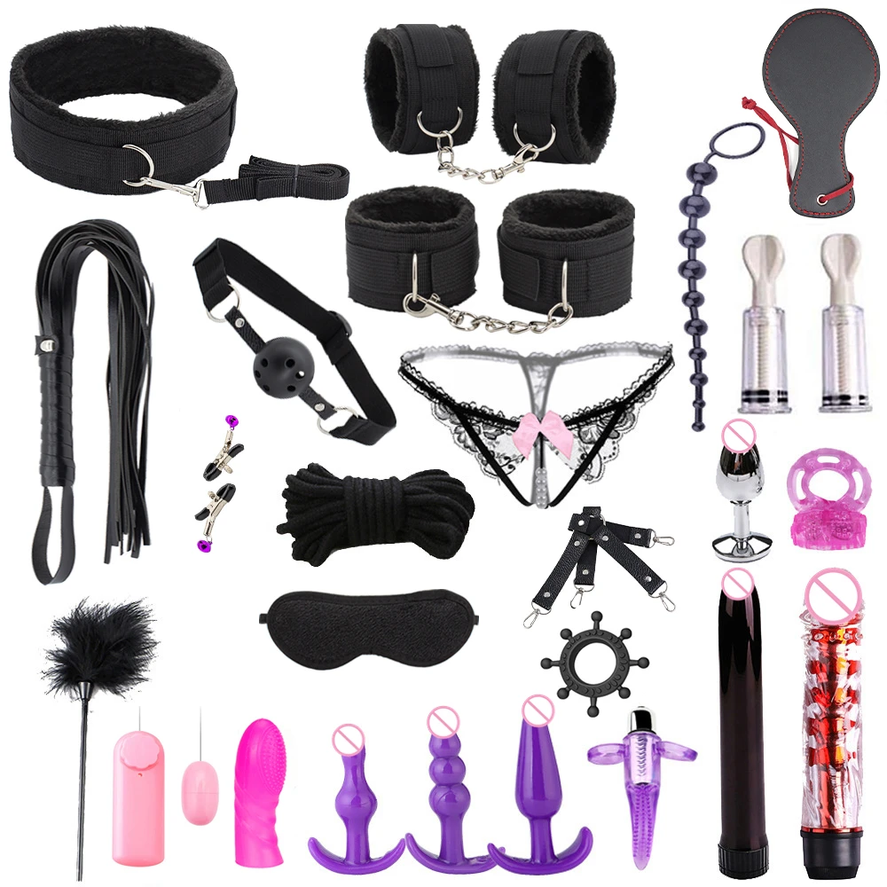 Sex toys for women BDSM sexual couples kit Adult Sexy Toys sexyshop erotic accessories handcuffs for session Anal plug sex game - Image 3