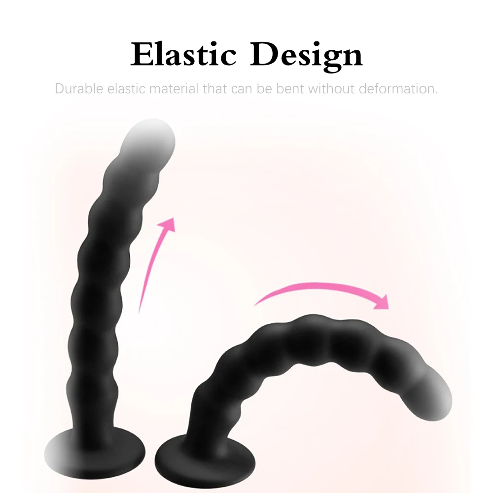 adult Toys for Man and Woman Anal Plug Prostate Massager adult Products Stimulator With Strong Sucker Silicone Bead Dildo - Image 15