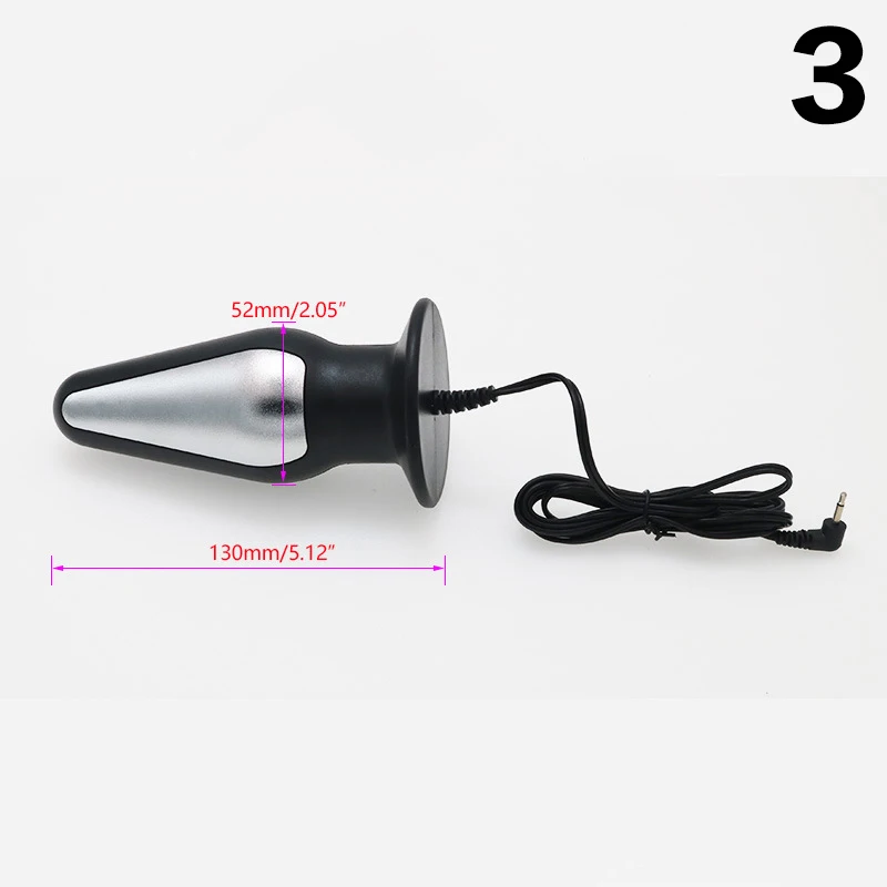 Sex Toys Electric Shock Anal Bead Butt Plug Prostate Massage Adult Sex Toys For Men Gay Women Clitoris Vagina Stimulation - Image 12