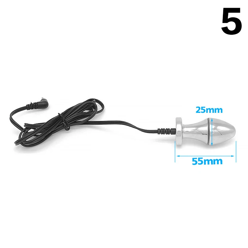 Sex Toys Electric Shock Anal Bead Butt Plug Prostate Massage Adult Sex Toys For Men Gay Women Clitoris Vagina Stimulation - Image 7