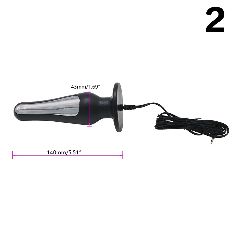 Sex Toys Electric Shock Anal Bead Butt Plug Prostate Massage Adult Sex Toys For Men Gay Women Clitoris Vagina Stimulation - Image 11