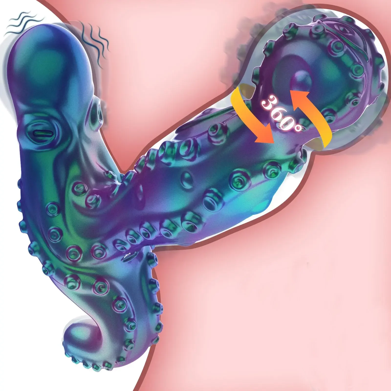 Sex Toys for Adult Anal Plug Rotating Vibrating Butt Plug Vibrator APP Remote Control 360° Rotating Prostate Massager Adult Good - Image 2