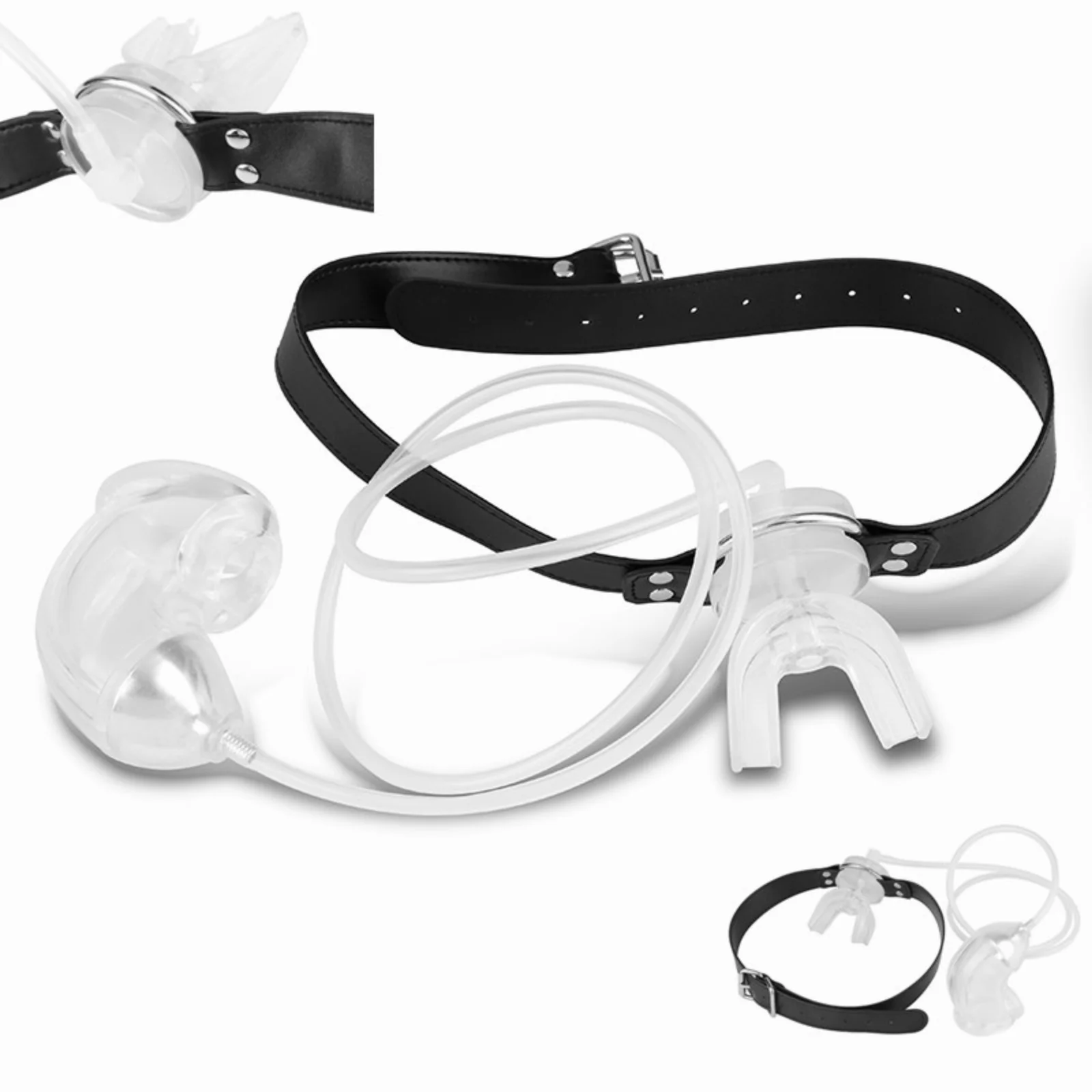 Adults Games Leather Bandl Oral Fixation Sex Toys Couples Mouth Stuffed Bondage cock ring penis plug adult bdsm gear and apparel