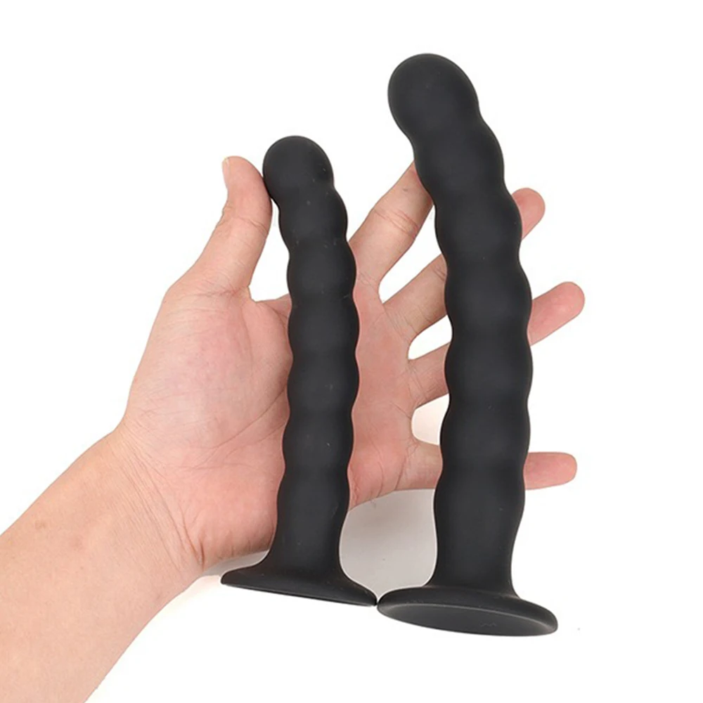 adult Toys for Man and Woman Anal Plug Prostate Massager adult Products Stimulator With Strong Sucker Silicone Bead Dildo - Image 10