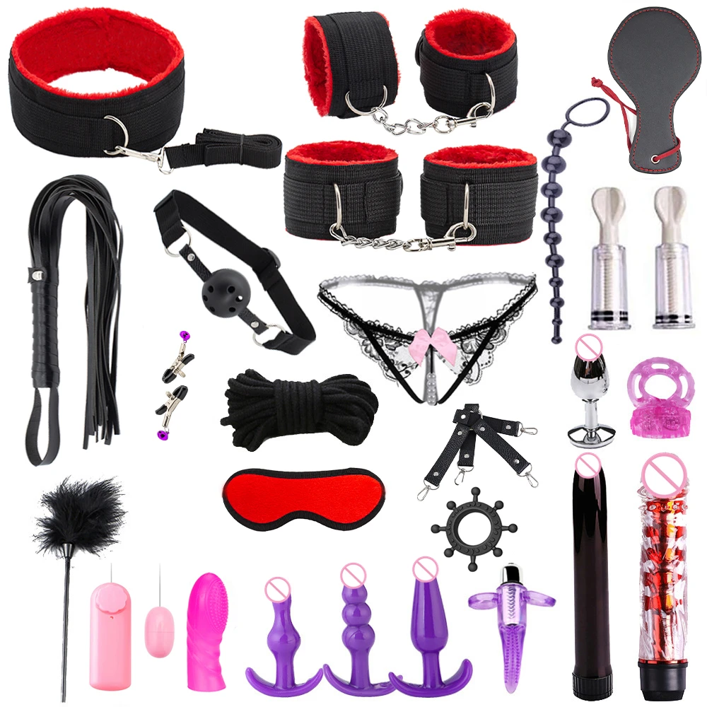 Sex toys for women BDSM sexual couples kit Adult Sexy Toys sexyshop erotic accessories handcuffs for session Anal plug sex game - Image 4