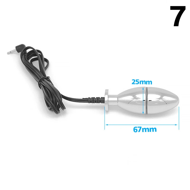 Sex Toys Electric Shock Anal Bead Butt Plug Prostate Massage Adult Sex Toys For Men Gay Women Clitoris Vagina Stimulation - Image 9