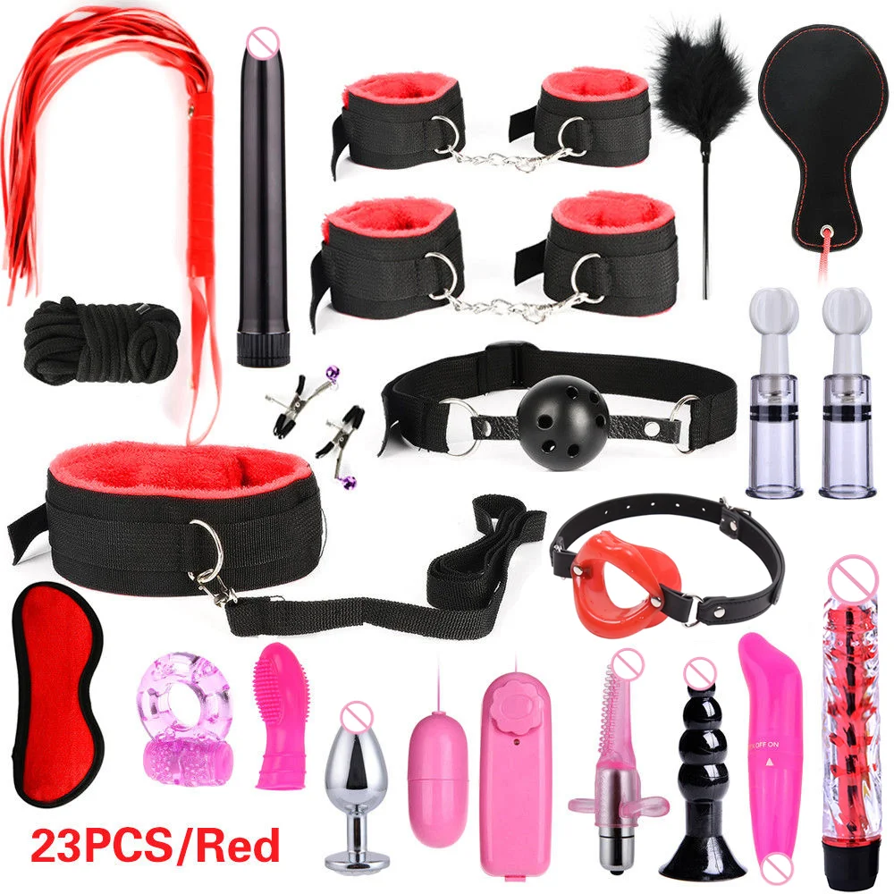Sex toys for women BDSM sexual couples kit Adult Sexy Toys sexyshop erotic accessories handcuffs for session Anal plug sex game - Image 19