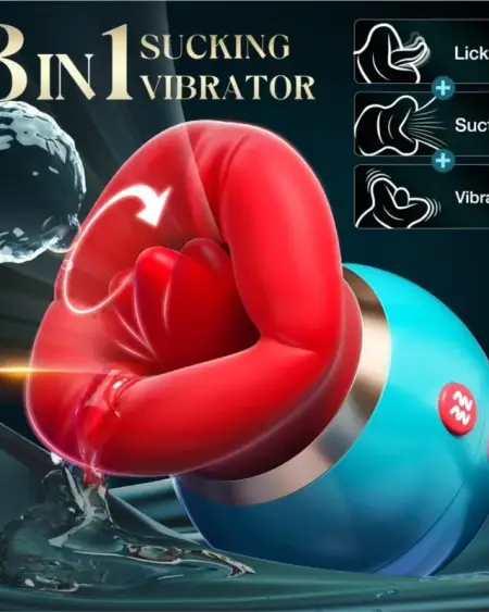 Adult Sex Toys Vibrator with APP Control 3 IN 1 Big Mouth Vibrators Sex Machine 360° Clit Nipple G Spot Anal Toys for Women