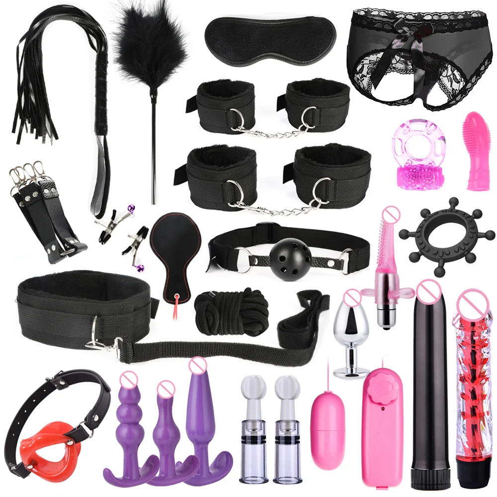 Sex toys for women BDSM sexual couples kit Adult Sexy Toys sexyshop erotic accessories handcuffs for session Anal plug sex game - Image 10