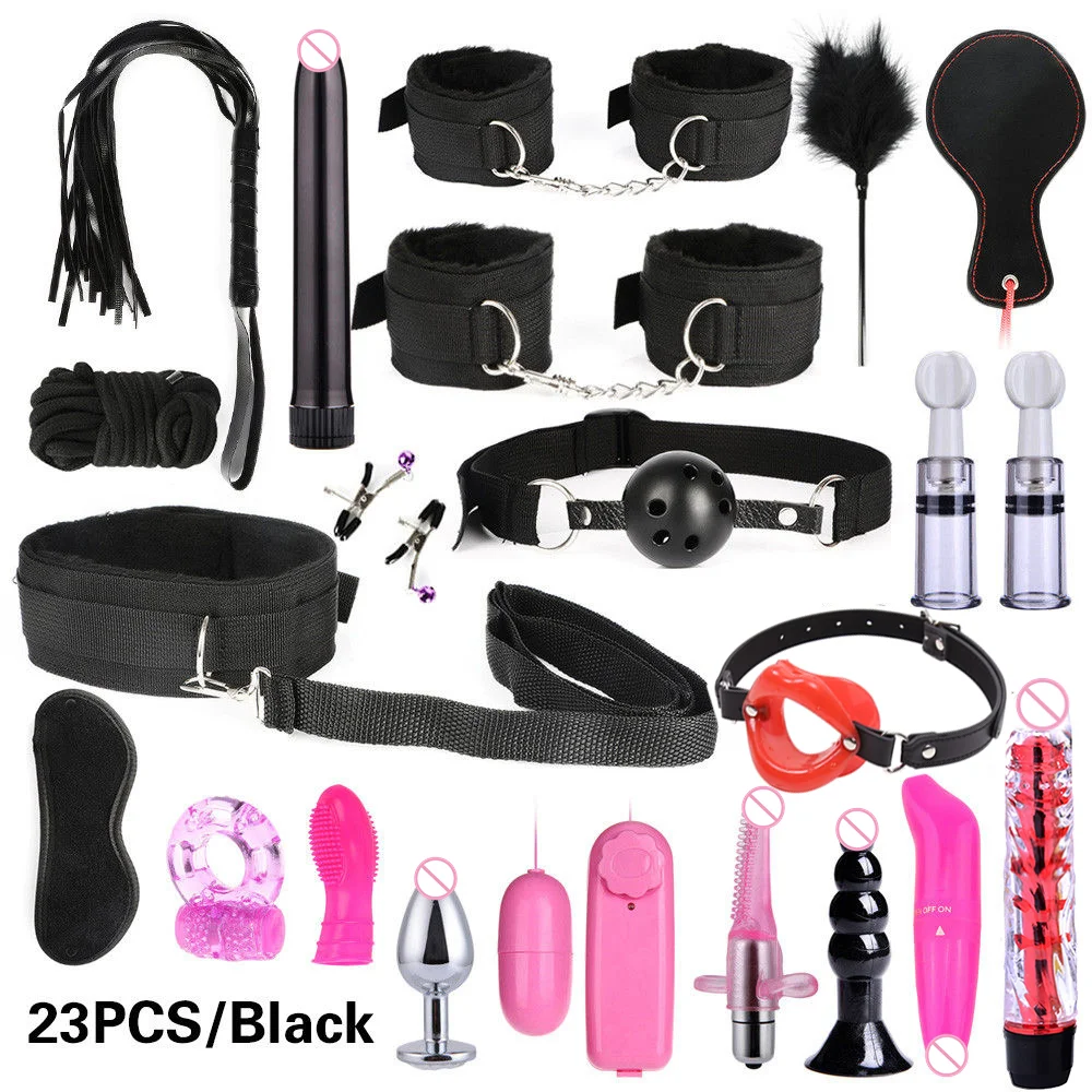 Sex toys for women BDSM sexual couples kit Adult Sexy Toys sexyshop erotic accessories handcuffs for session Anal plug sex game - Image 13